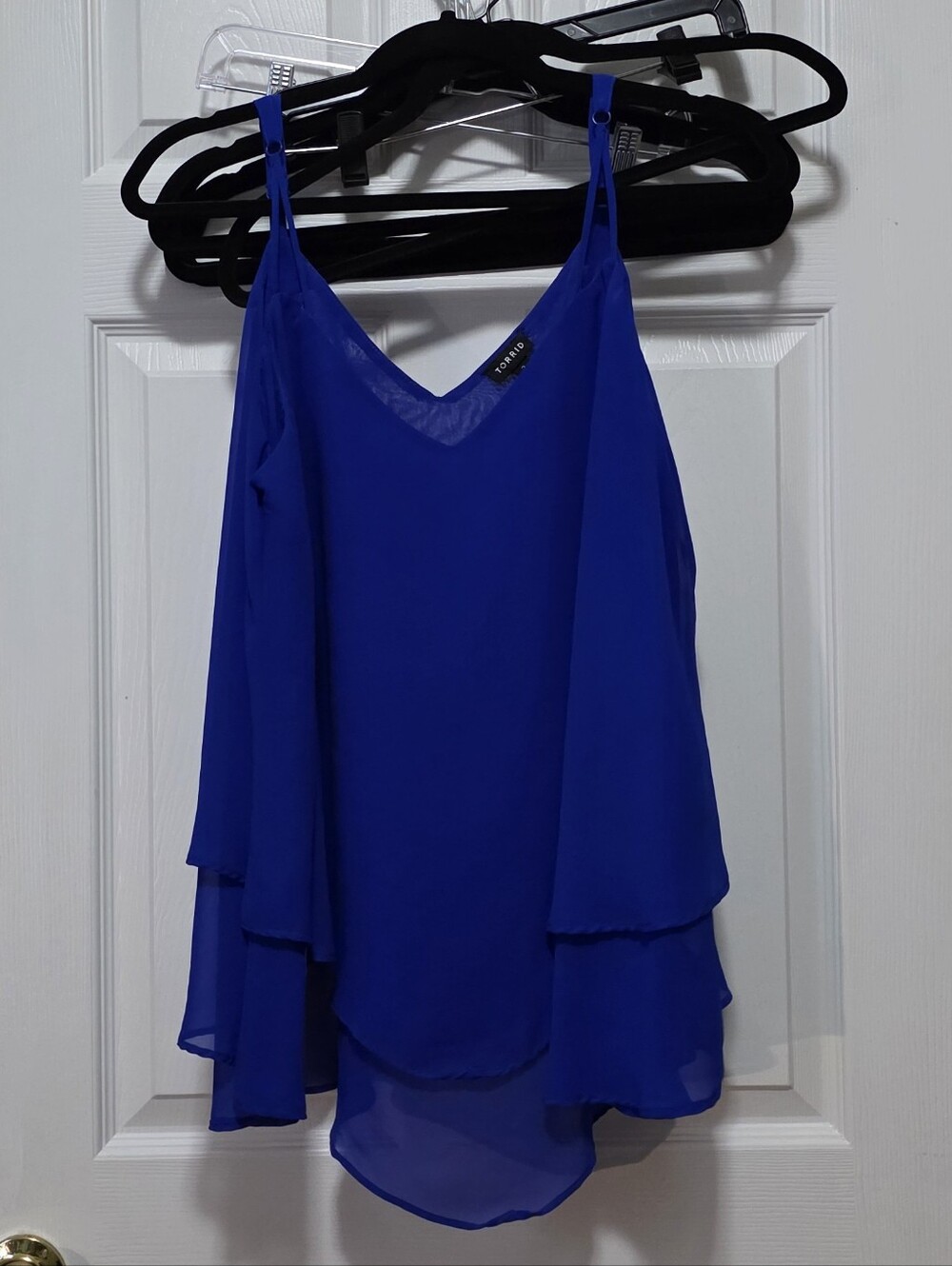 torrid Royal Blue Layered V-Neck Camisole